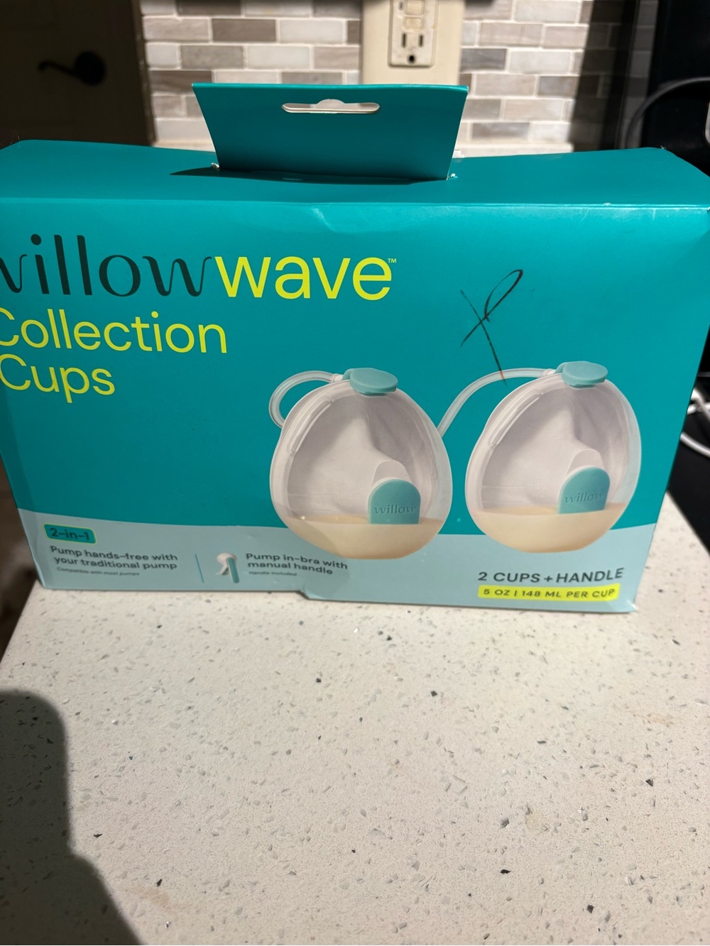Willow Wave Collection 2 Cup Set 5 oz New in Box 🤍